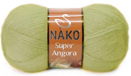 Пряжа Nako SUPER ANGORA 2884 фисташка
