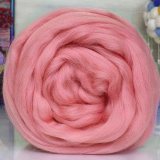 Тонкая шерсть для валяния 324 св.азалия 100гр