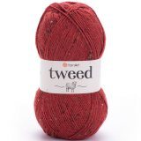 Пряжа Yarnart TWEED 231 красный (5 мотков)