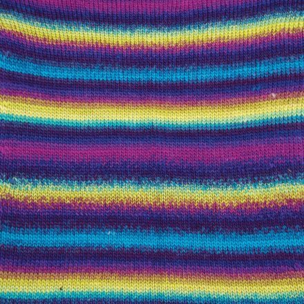 Пряжа Yarnart AMBIANCE 153 фиолет/бирюза (5 мотков)