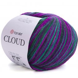Пряжа Yarnart CLOUD 5320 принт (5 мотков)