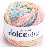 Пряжа Yarnart DOLCE VITA 3402 меланж (3 мотка)