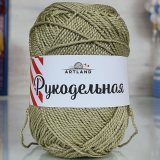 Пряжа РУКОДЕЛЬНАЯ 12 фисташка (10 мотков)