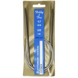 Спицы круговые металл Hobby&amp;Pro 100 см, № 4.5