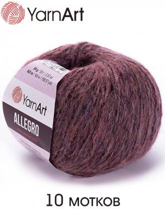 Пряжа Yarnart ALLEGRO 710 слива (10 мотков)