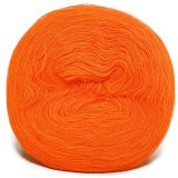 Пряжа Рассказовская АКРИЛ 31 оранжевый неон (2 мотка)
