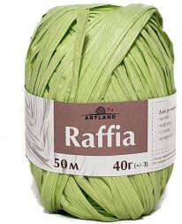 Пряжа Artland RAFFIA салат (10 мотков)