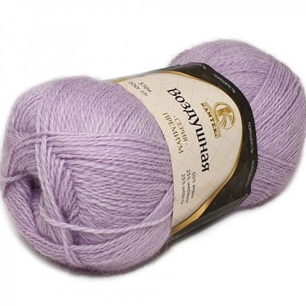 Пряжа Камтекс ВОЗДУШНАЯ 072 лаванда (5 мотков)