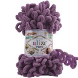 Пряжа Alize PUFFY 437 т.сирень (5 мотков)