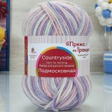 Пряжа Троицкая ПОДМОСКОВНАЯ 2610 принт (10 мотков)