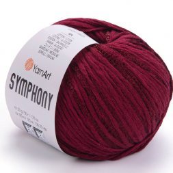 Пряжа Yarnart SYMPHONY 2113 бордо (10 мотков)