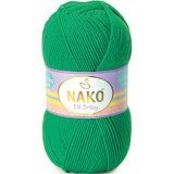 Пряжа Nako ELIT BABY 1594 яр.зелень (5 мотков)