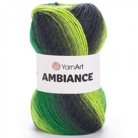 Пряжа Yarnart AMBIANCE 156 экзотика/серый (5 мотков)
