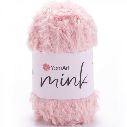 Пряжа Yarnart MINK 341 пудра (10 мотков)