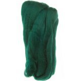 Гребенная лента (топс) 041 изумруд 50 гр