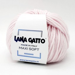 Пряжа Lana Gatto MAXI SOFT 13210 бл.розовый