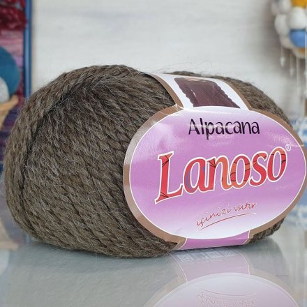 Пряжа Lanoso ALPACANA 3006 св.коричневый (5 мотков)