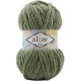 Пряжа Alize SOFTY MEGA 03 т.хаки (5 мотков)