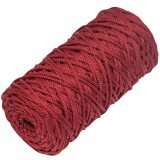 Шнур полиэфирный 3мм M&amp;h 040 бордо (1 моток)