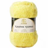 Пряжа Камтекс ХЛОПОК ТРАВКА 030 лимон (5 мотков)