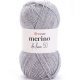 Пряжа Yarnart MERINO DE LUXE 50 0282 св.серый (5 мотков)