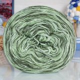 Пряжа Рассказовская АНГОРКА МЕЛАНЖ 61 болото/салат/св.салат (2 мотка)