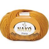 Пряжа Nako PERU 5419 пыл.оранжевый (5 мотков)