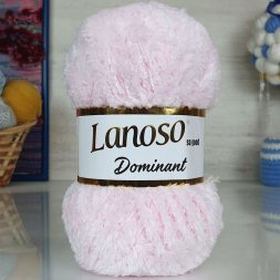Пряжа Lanoso DOMINANT 931 розовый (5 мотков)