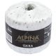 Пряжа Alpina ISKRA 01 белый (4 мотка)