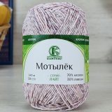 Пряжа Камтекс МОТЫЛЕК 401 меланж 2 гр.розовый (5 мотков)