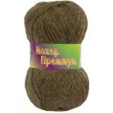 Пряжа Jina МОХЕР ПРЕМИУМ С ЛЮРЕКСОМ 1467 капучино (5 мотков)