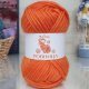 Пряжа M&amp;h РОВНИЦА 1035-309 оранжевый (5 мотков)