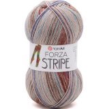 Пряжа Yarnart FORZA STRIPE 2806 принт (5 мотков)