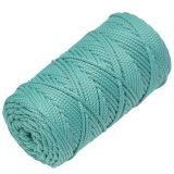 Шнур полиэфирный 3мм M&amp;h 048 св.изумруд (1 моток)