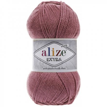 Пряжа Alize EXTRA 28 сухая роза (5 мотков)