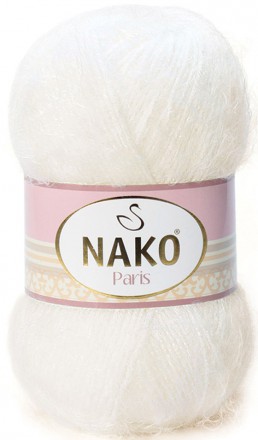 Пряжа Nako PARIS 300 кремовый