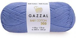 Пряжа Gazzal BABY COTTON 205 512 гиацинт (10 мотков)