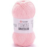Пряжа Yarnart FLOWERS UNICOLOR 734 пудра (5 мотков)