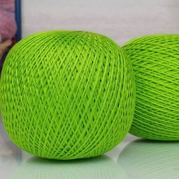 Пряжа ПНК им.Кирова НИТКИ ДЛЯ РУКОДЕЛИЯ 4707 яр.салат (4 мотка)