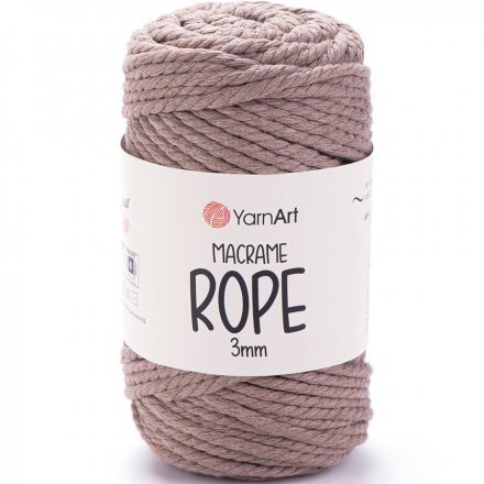 Пряжа Yarnart MACRAME ROPE 3MM 768 песок (4 мотка)