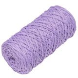 Шнур полиэфирный 3мм M&amp;h 049 лаванда (1 моток)