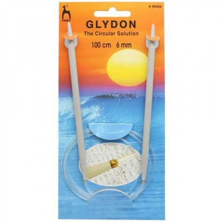 Спицы круговые Glydon Pony 100 см, № 6.0
