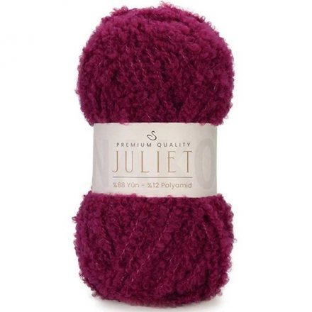 Пряжа Nako JULIET 11281 бордо (5 мотков)