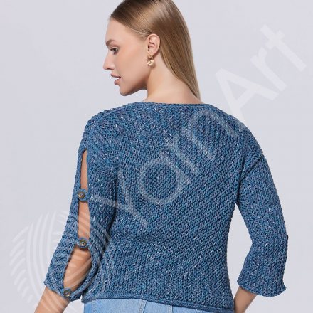 Пряжа Yarnart COTTON FUSION 3641 бирюза (5 мотков)