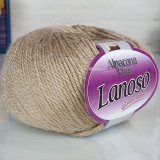 Пряжа Lanoso ALPACANA FINE 905 бежевый (5 мотков)