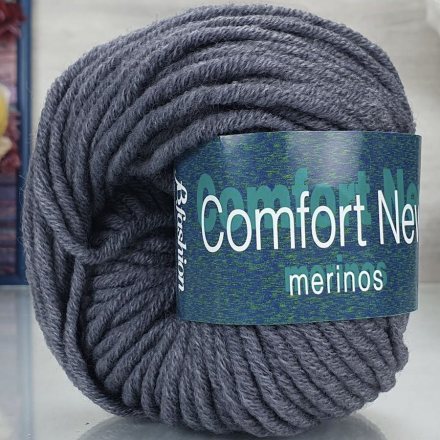 Пряжа Bertagna Filati COMFORT NEW 2104 серый (2 мотка)