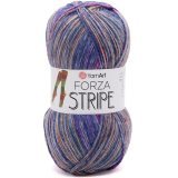 Пряжа Yarnart FORZA STRIPE 2809 принт (5 мотков)
