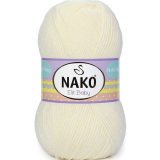 Пряжа Nako ELIT BABY 300 кремовый (5 мотков)