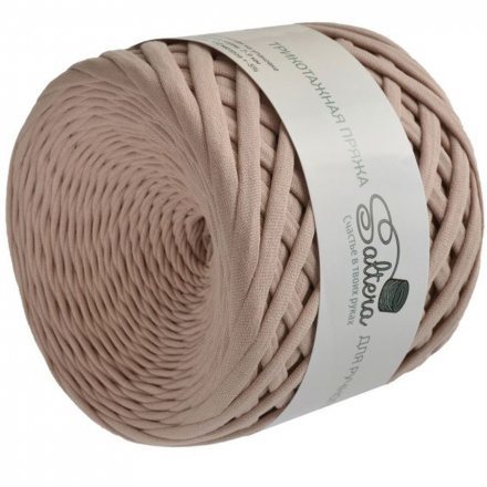 Трикотажная пряжа Saltera кофе с молоком (1 моток)
