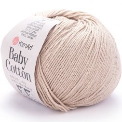 Пряжа Yarnart BABY COTTON 403 бежевый (5 мотков)